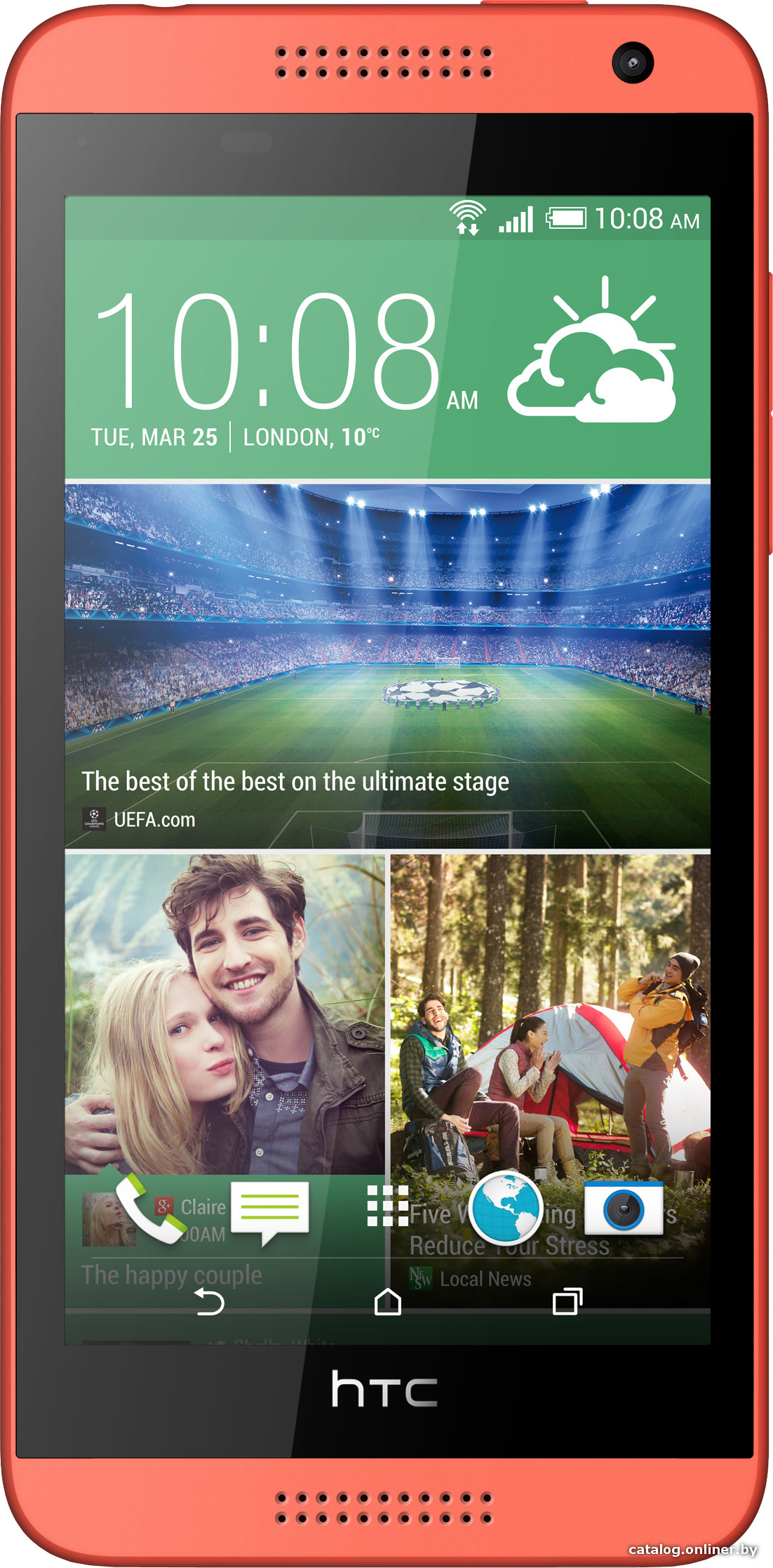 Замена стекла экрана HTC Desire 610